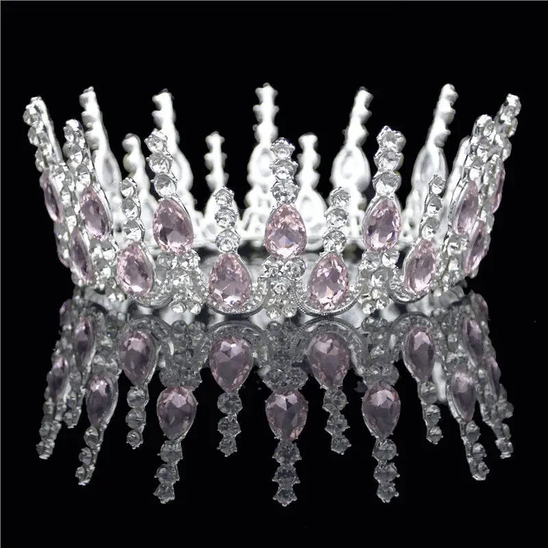 Multicolored Crystal Round Tiaras Wedding Crown Bridal Headdress Rhinestone Diadem Head Jewelry Hair Accessories
Multicolored Crystal Round Tiaras Wedding Crown Bridal Headdress Rhinestone Diadem Head Jewelry Hair Accessories