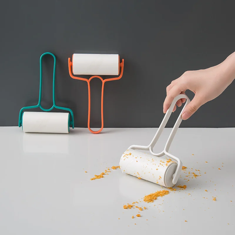 Sticky Roll Dust Wiper Remover Clothes Tousle Reusable Mini Lint Roller Bed Pet Hair Cleaning Brush Fabric Cleaner Accessories
Sticky Roll Dust Wiper Remover Clothes Tousle Reusable Mini Lint Roller Bed Pet Hair Cleaning Brush Fabric Cleaner Accessories