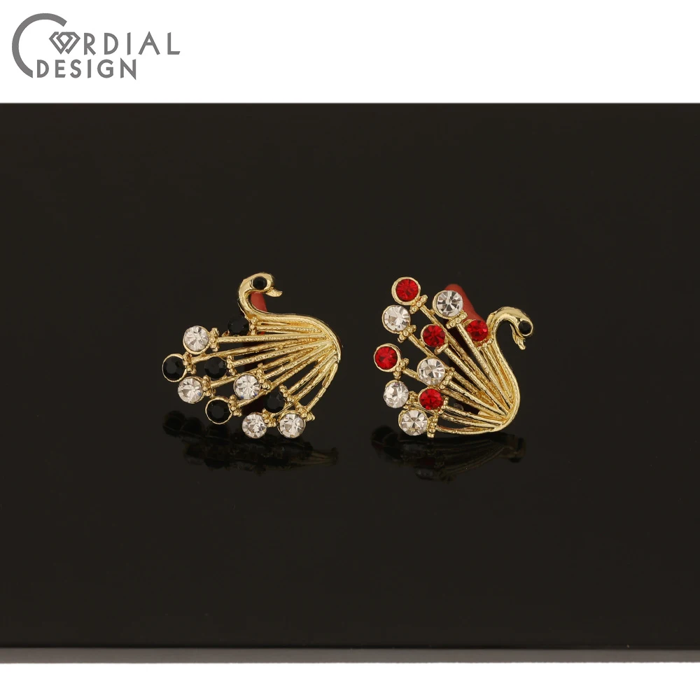Cordial Design 50Pcs 18*20MM Jewelry Accessorie/Animal Shape/Rhinestone Earring Stud/DIY Making/Jewelry Findings & Components
Cordial Design 50Pcs 18*20MM Jewelry Accessorie/Animal Shape/Rhinestone Earring Stud/DIY Making/Jewelry Findings & Components