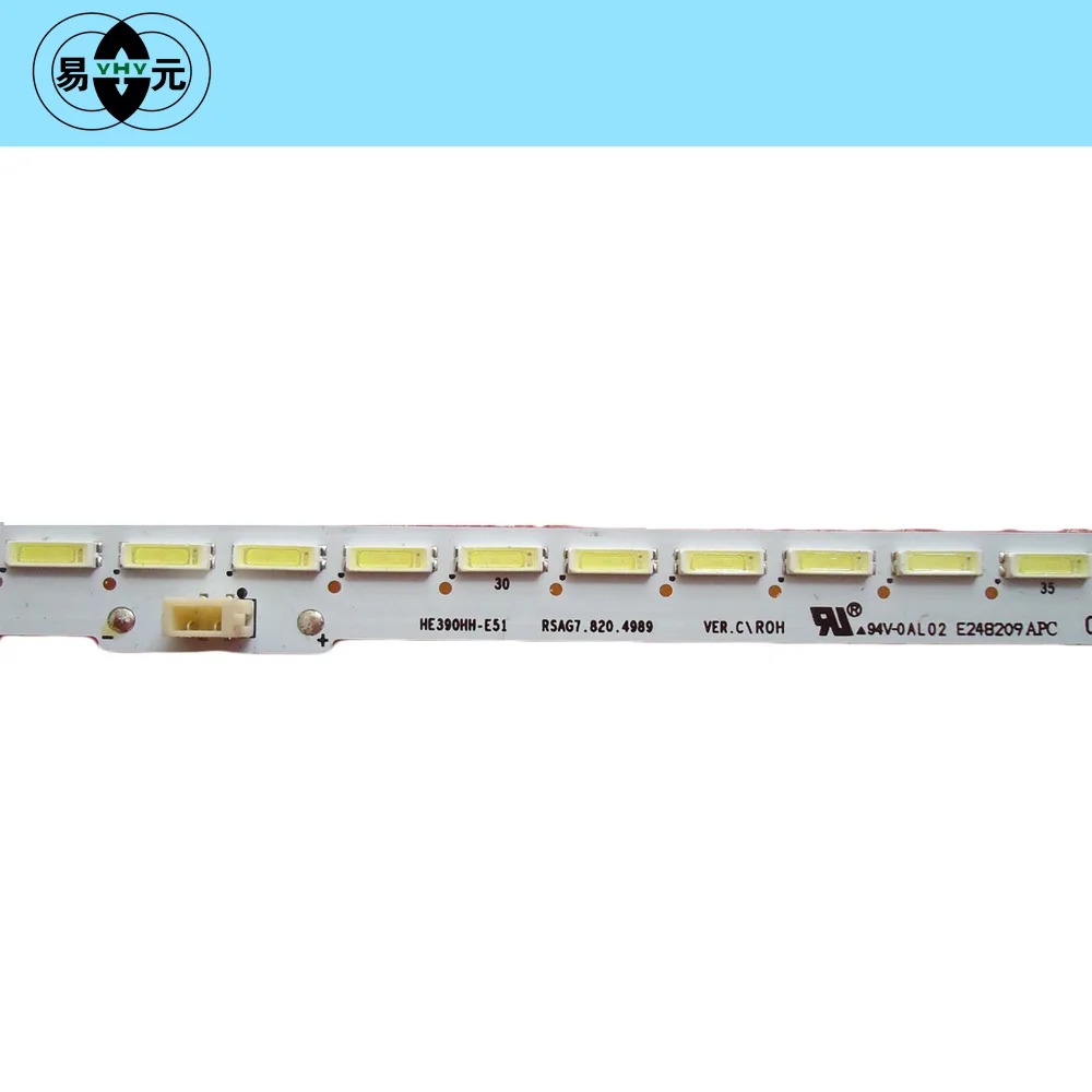 Новый светодиодный Подсветка полосы для Hisense светодиодный 39L188 SSY-1133947 RSAG8.038.4206 RSAG7.820.4989 HE390HH-E52/E51 T390XVN01.0 54 светодиодный s 476 мм
Новый светодиодный Подсветка полосы для Hisense светодиодный 39L188 SSY-1133947 RSAG8.038.4206 RSAG7.820.4989 HE390HH-E52/E51 T390XVN01.0 54 светодиодный s 476 мм