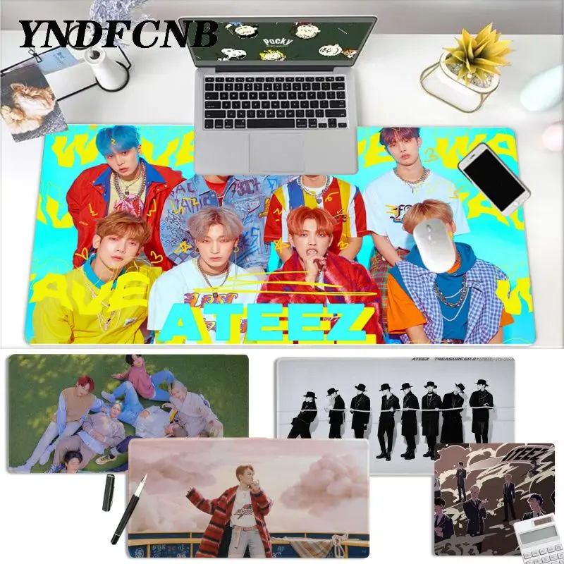 YNDFCNB Ateez Kpop 2021 New large gaming mousepad L XL XXL gamer mouse pad for CSGO Game Player Desktop PC Computer Laptop
YNDFCNB Ateez Kpop 2021 New large gaming mousepad L XL XXL gamer mouse pad for CSGO Game Player Desktop PC Computer Laptop