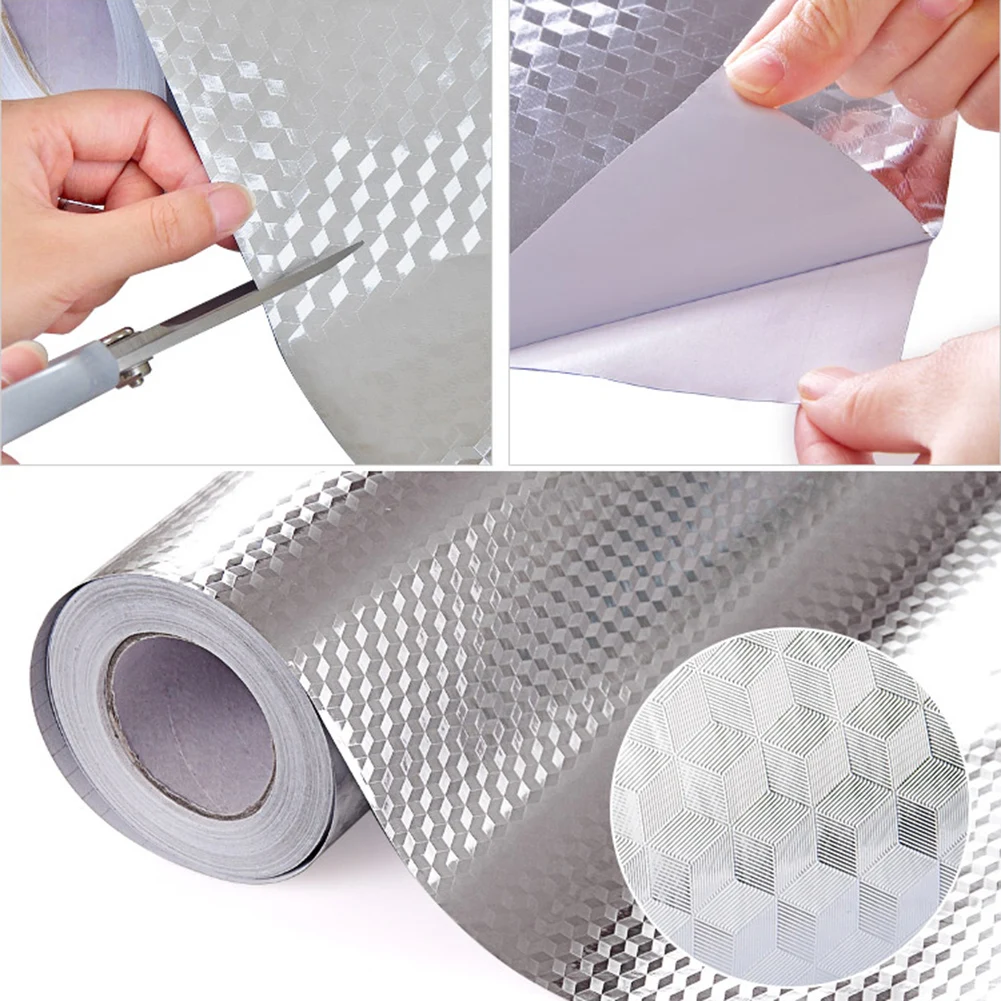 Oil-proof Waterproof Kitchen Stickers Self Adhesive Fireproof Dehumidification Mildew proof Sticker For Furniture Kitchen Gadget
Oil-proof Waterproof Kitchen Stickers Self Adhesive Fireproof Dehumidification Mildew proof Sticker For Furniture Kitchen Gadget