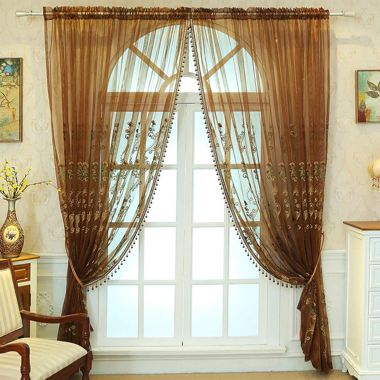 High-grade Yarn Embroidery Retro-style Luxury Curtains for Living Dining Room Bedroom Curtains Palace Chiffon American New 2021
High-grade Yarn Embroidery Retro-style Luxury Curtains for Living Dining Room Bedroom Curtains Palace Chiffon American New 2021