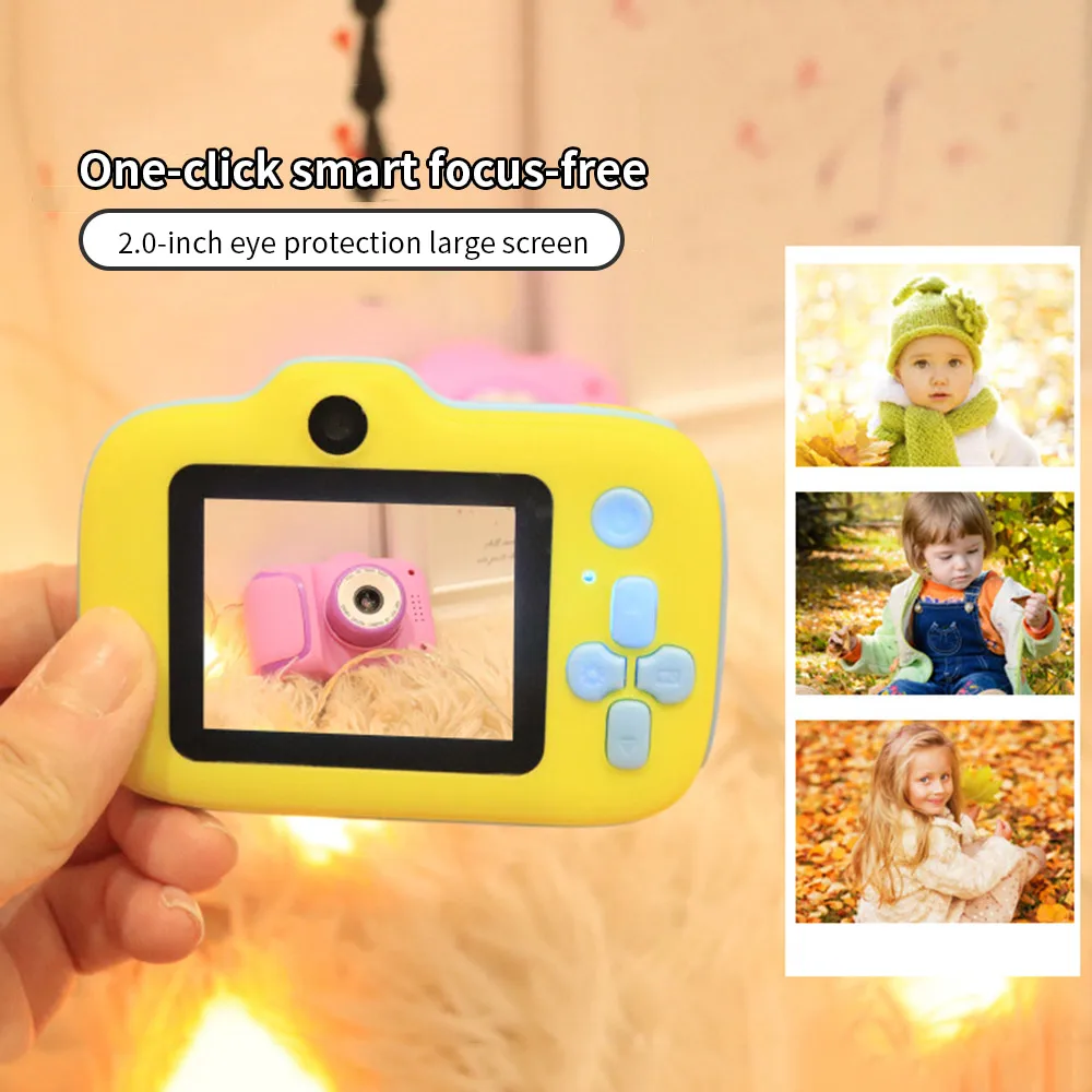 HD Children's Digital Camera Video Multi-Function Gift Memory Card Cartoon Kids photography 2000W 1080P ABS 
HD Children's Digital Camera Video Multi-Function Gift Memory Card Cartoon Kids photography 2000W 1080P ABS