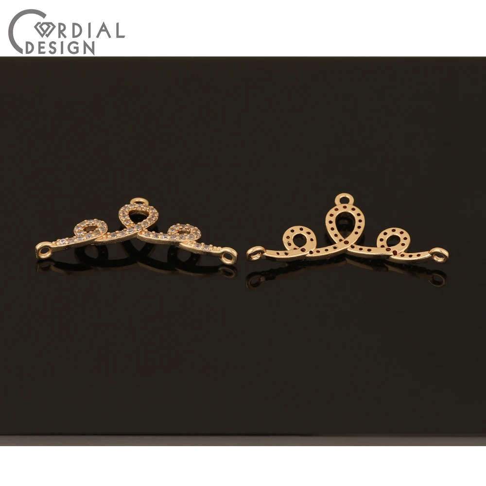Cordial Design 30Pcs 14*31MM Jewelry Accessories/Hand Made/Necklace Making/DIY Connectors/CZ Charms/Jewelry Findings & Component 
Cordial Design 30Pcs 14*31MM Jewelry Accessories/Hand Made/Necklace Making/DIY Connectors/CZ Charms/Jewelry Findings & Component