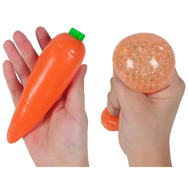 Vegetable Carrot Shape Soft Hand Fidget Toy Kids Gift Children Adult Pressure Release Anti-stress Squeeze Decompression Toys
Vegetable Carrot Shape Soft Hand Fidget Toy Kids Gift Children Adult Pressure Release Anti-stress Squeeze Decompression Toys