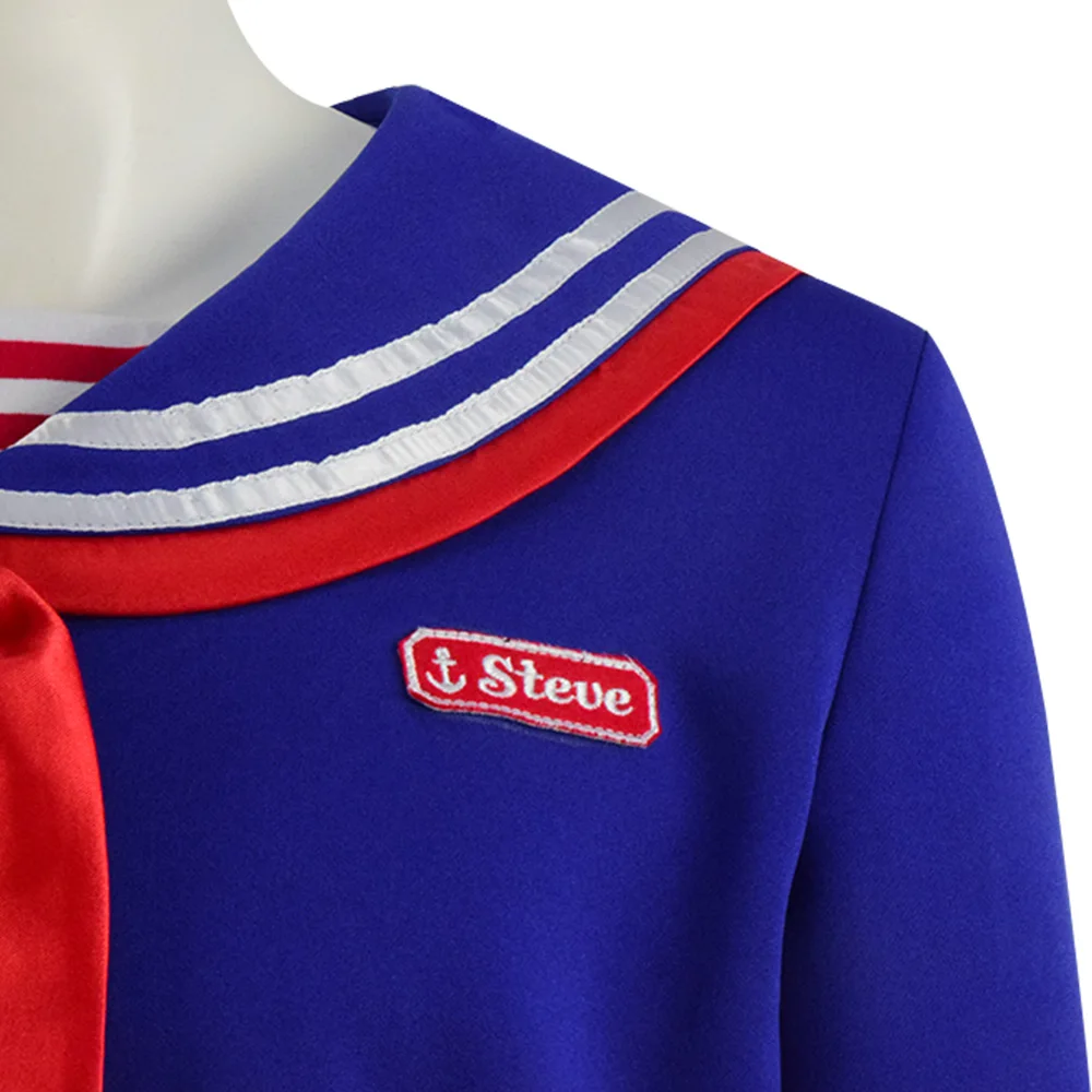 Cosdaddy Steve Harrington Costume Men Boy Stranger Cosplay Costume T-shirt Shorts ice cream store uniform
Cosdaddy Steve Harrington Costume Men Boy Stranger Cosplay Costume T-shirt Shorts ice cream store uniform