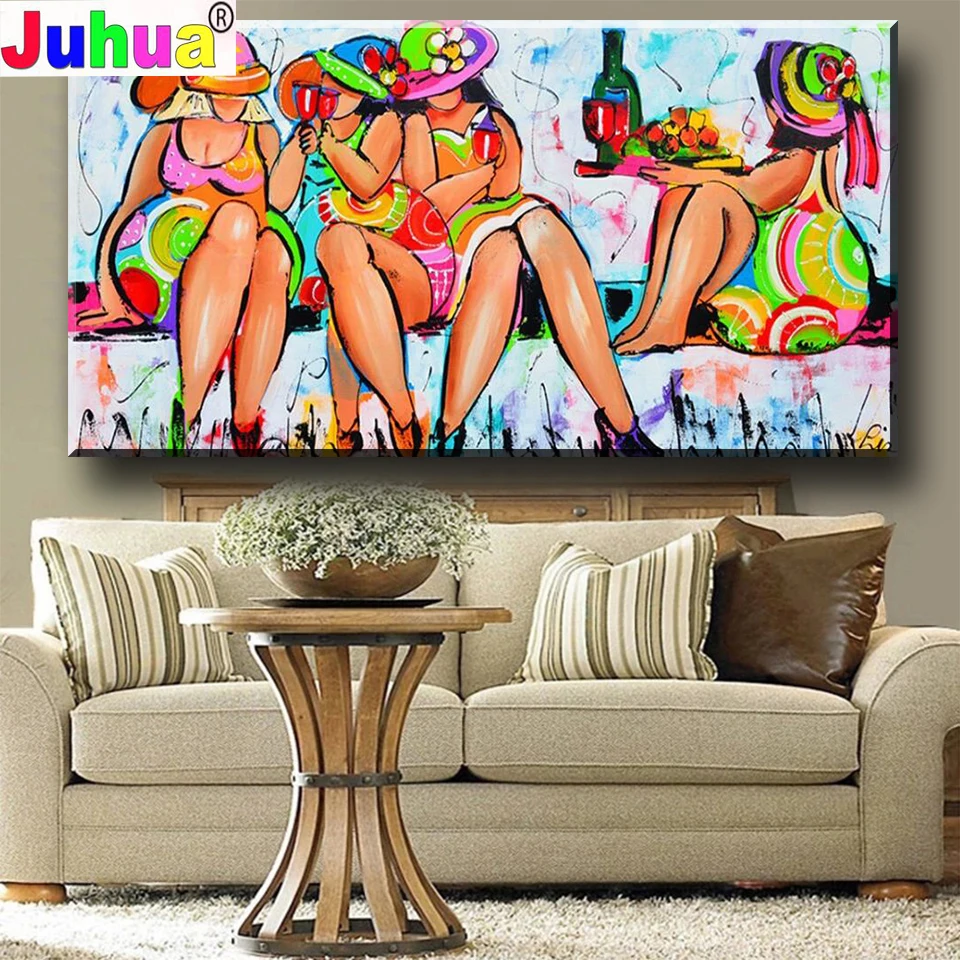 Colorful Fat Cartoon Girls 5D DIY Full Round Drill Rhinestones Diamond Painting Mosaic Kits Art Craft Home Decor Woman Gifts
Colorful Fat Cartoon Girls 5D DIY Full Round Drill Rhinestones Diamond Painting Mosaic Kits Art Craft Home Decor Woman Gifts
