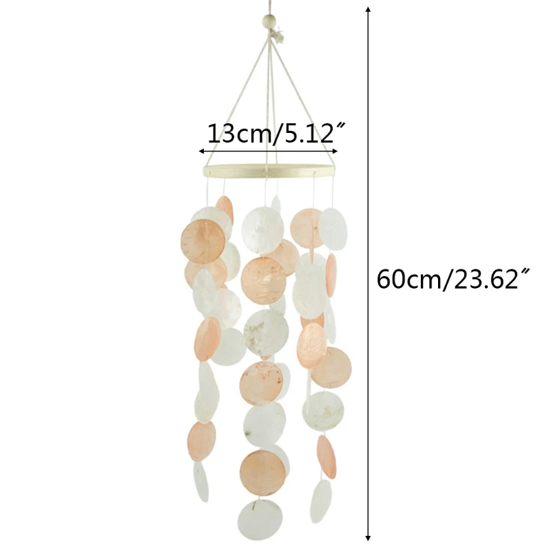 OOTDTY Handmade Natural Shells Wind Chimes Bedroom Balcony Room Windchimes Home Garden Decorations Creative Birthday Gifts
OOTDTY Handmade Natural Shells Wind Chimes Bedroom Balcony Room Windchimes Home Garden Decorations Creative Birthday Gifts