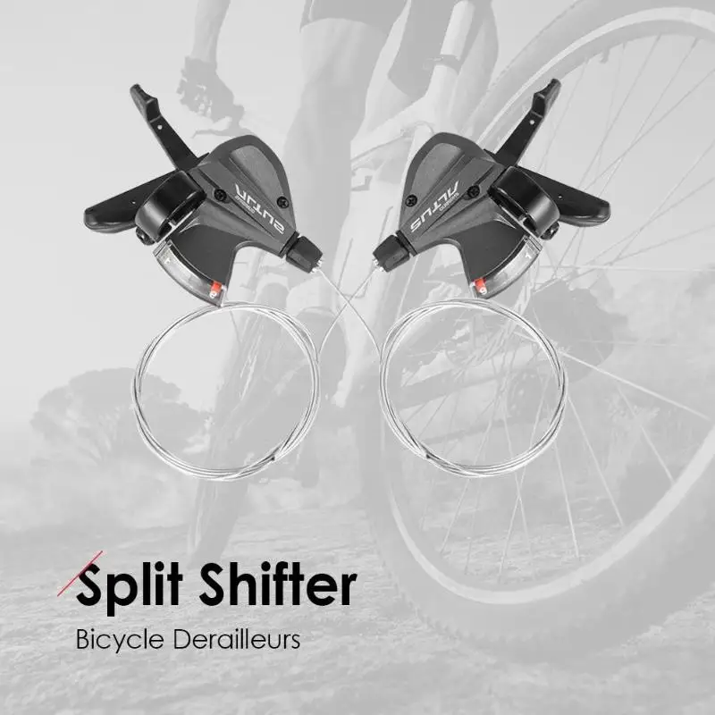 Shimano OEM SL M370 Thumb Shifter левый и правый MTB переключатели для горного велосипеда 3x9 s 27