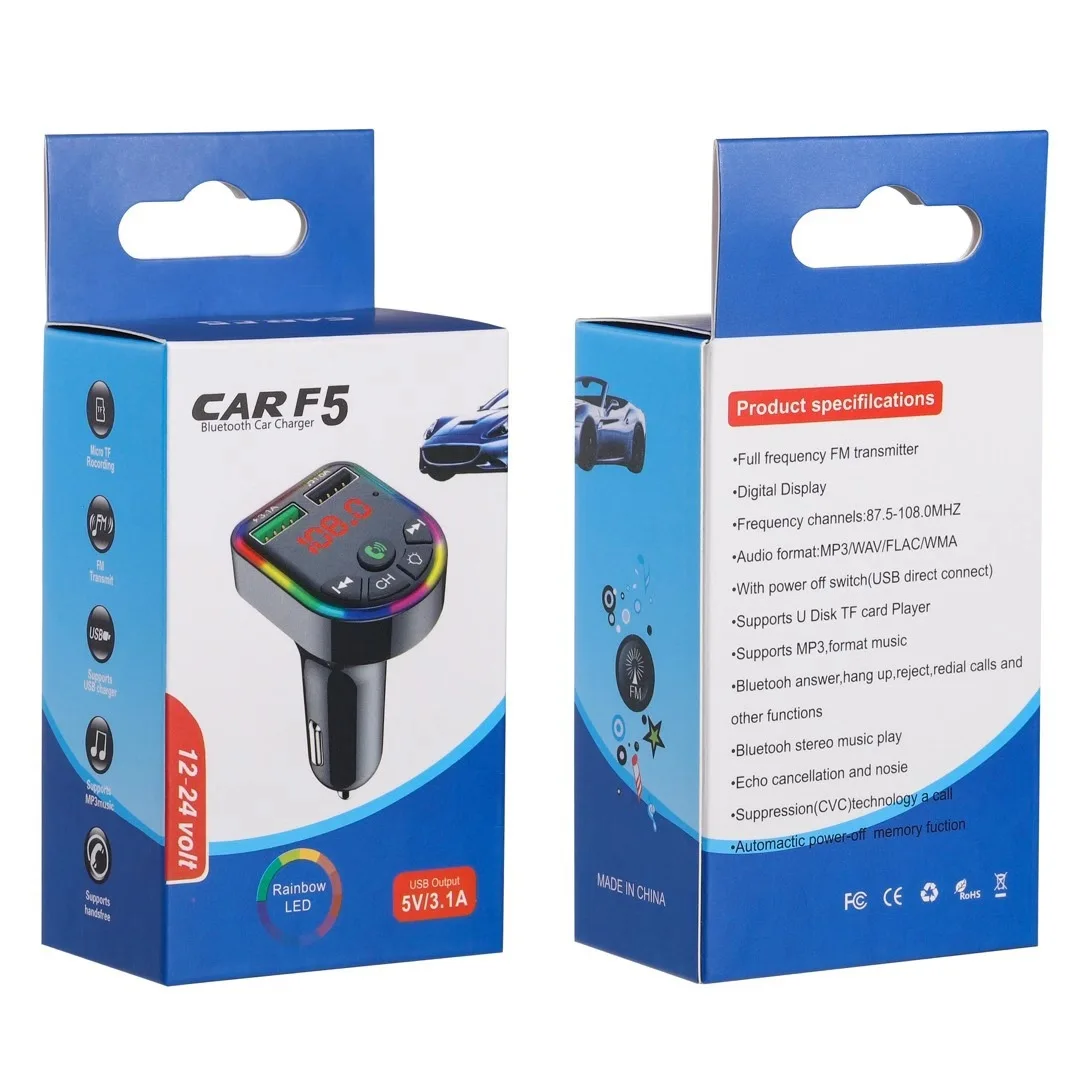 Hot Selling Automotive MP3 Player Bluetooth Receiver Is Exposed to the Ambience Light Vehicle MP3 Car Cigarette Lighter Car
Hot Selling Automotive MP3 Player Bluetooth Receiver Is Exposed to the Ambience Light Vehicle MP3 Car Cigarette Lighter Car