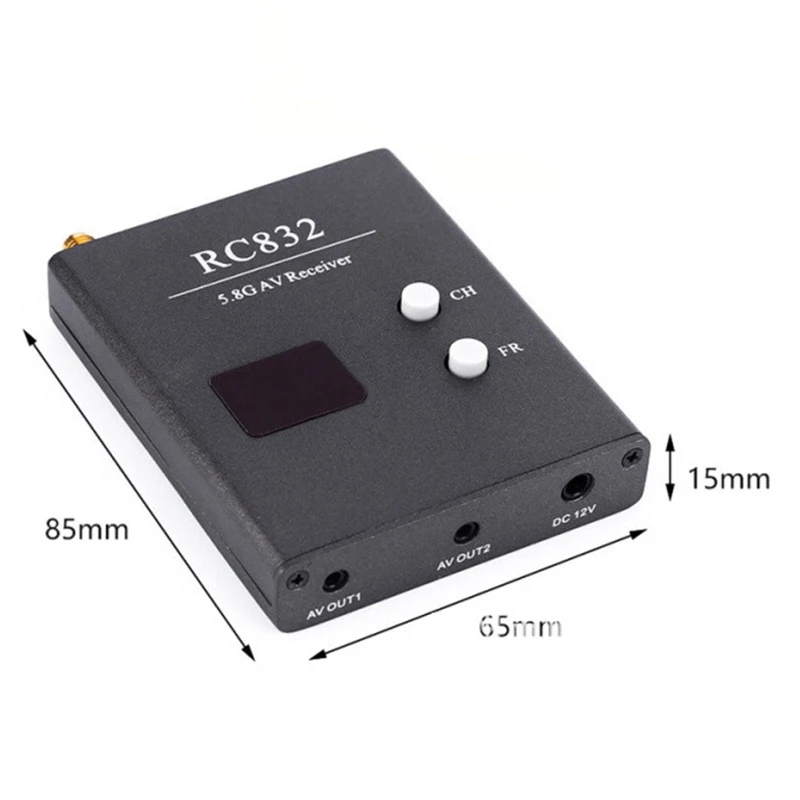 48Ch 5.8G 600Mw 5Km Wireless AV Transmitter TS832 Receiver RC832 for FPV Multicopter RC Aircraft Quadcopter Black
48Ch 5.8G 600Mw 5Km Wireless AV Transmitter TS832 Receiver RC832 for FPV Multicopter RC Aircraft Quadcopter Black