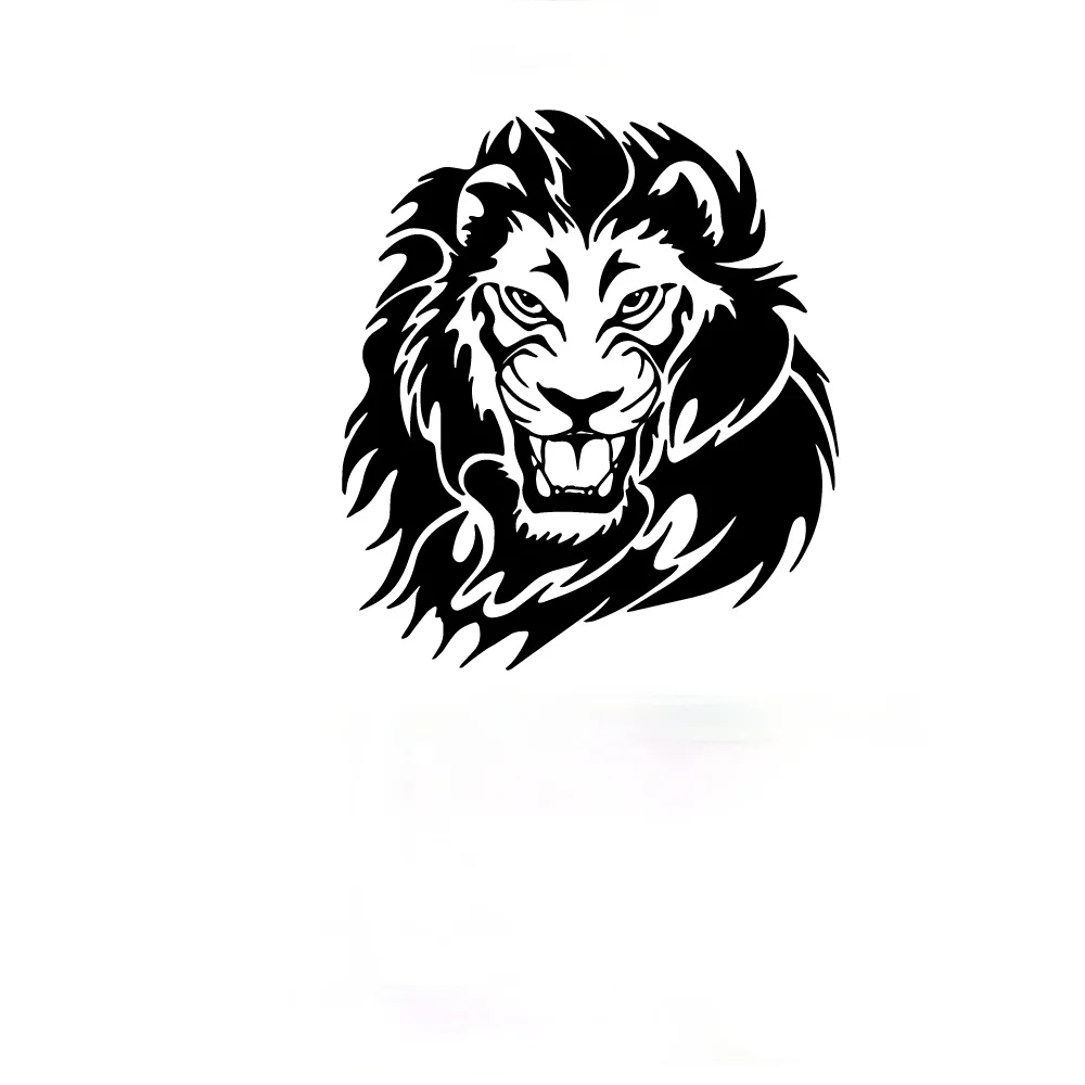 

Lifelike Lion Car Sticker Decal Suitable for Car Head Lion Hood Window Decoration Detachable Animal Decal Car Styling Accessorie