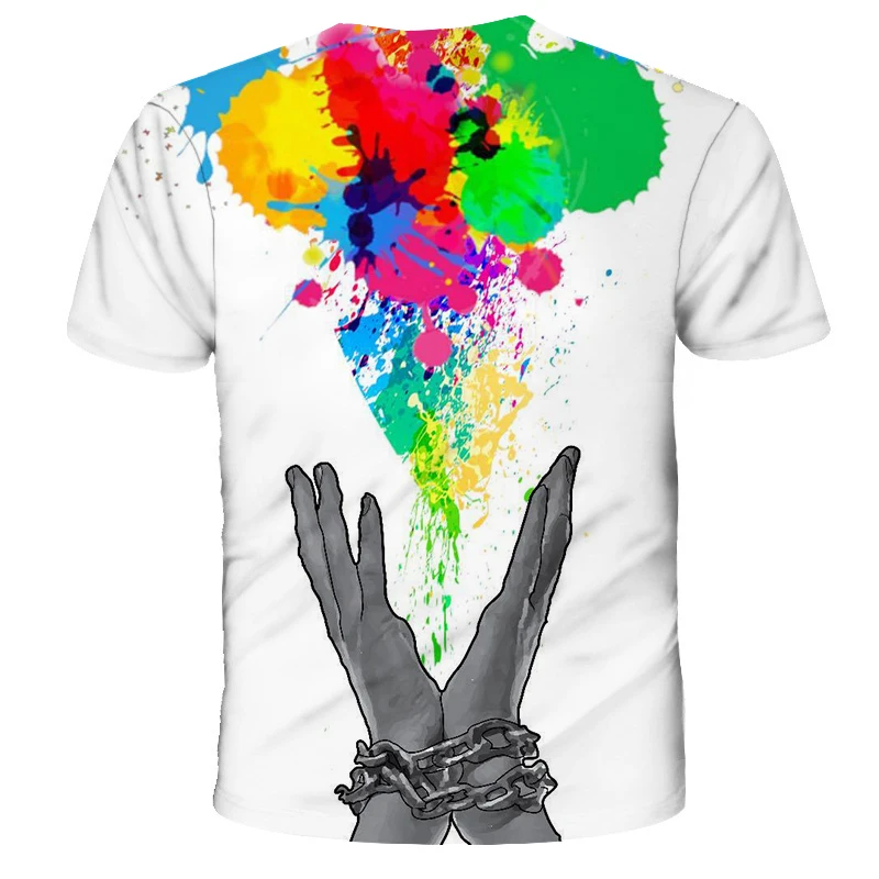 Men'sPaintCottonT-Shirt3DPrintColorTShirtSummerGraphicTeesPatternWomen/MenShortSleeveNoveltyStreetwearTops
Men'sPaintCottonT-Shirt3DPrintColorTShirtSummerGraphicTeesPatternWomen/MenShortSleeveNoveltyStreetwearTops