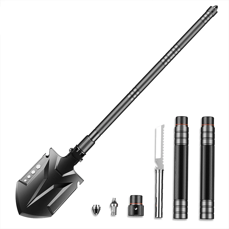 Multifunctional Engineer Shovel Set Wild Survival Military Camping Equipment Folding Shovel Nuggets Tools with a Free Bag
Multifunctional Engineer Shovel Set Wild Survival Military Camping Equipment Folding Shovel Nuggets Tools with a Free Bag