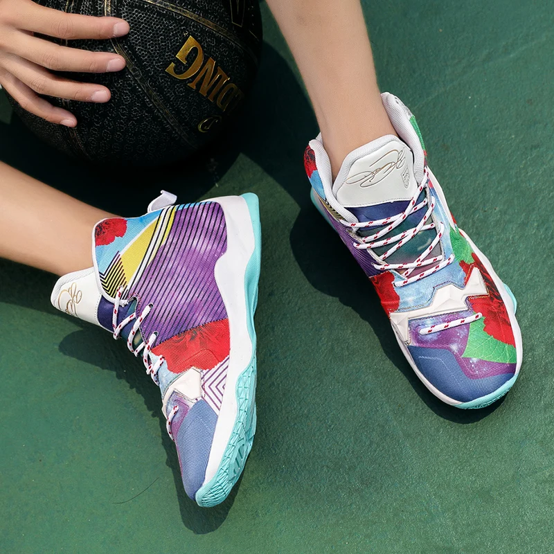 Men Basketball Shoes Breathable Anti-slip Wearable Basketball Sneakers chaussures zapatos Outdoor Sports Support Dropshipping
Men Basketball Shoes Breathable Anti-slip Wearable Basketball Sneakers chaussures zapatos Outdoor Sports Support Dropshipping