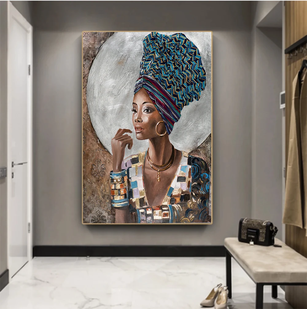 Cartaz graphite black women African Painted Screen Menina African abstract decorative picture on wall
Cartaz graphite black women African Painted Screen Menina African abstract decorative picture on wall