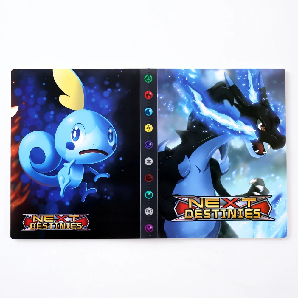 240pcs Cartoon Anime Pokemon Card Album Book Game Card 30 Page Collectors Binder Folder Children Loaded List Holder Capacity Toy
240pcs Cartoon Anime Pokemon Card Album Book Game Card 30 Page Collectors Binder Folder Children Loaded List Holder Capacity Toy