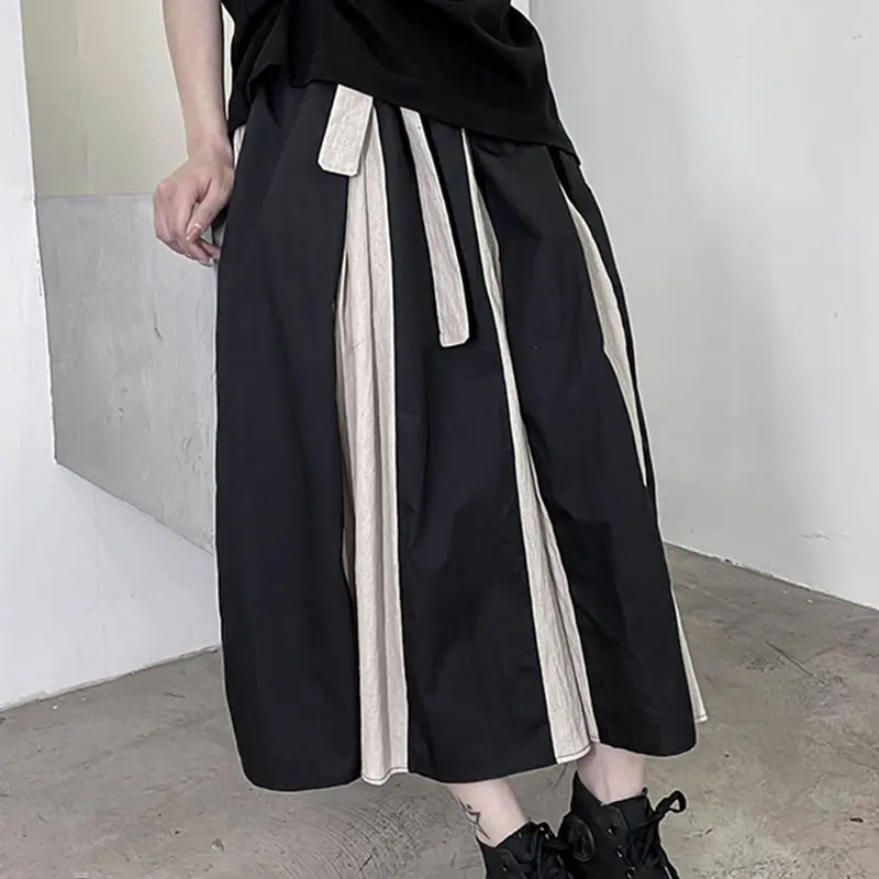 XITAO Striped Skirt Fashion High Waist Goddess Fan Minority Elastic Waist 2021 Spring Autumn Loose Pleated Loose Skirt ZY6289
XITAO Striped Skirt Fashion High Waist Goddess Fan Minority Elastic Waist 2021 Spring Autumn Loose Pleated Loose Skirt ZY6289