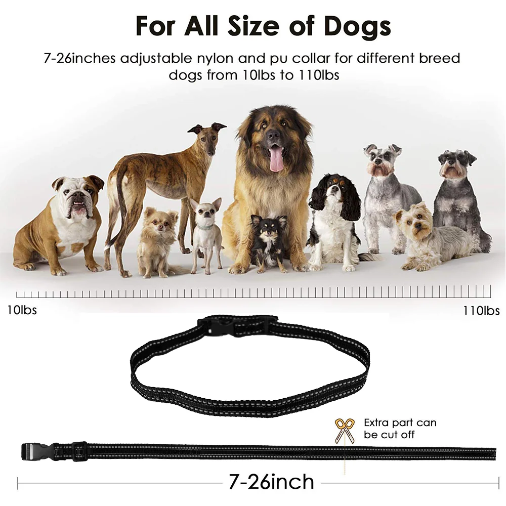 800M Dog Training Collar Pet Electric Remote Control Collar Waterproof Rechargeable dog Training Tool with LCD Display 20%off
800M Dog Training Collar Pet Electric Remote Control Collar Waterproof Rechargeable dog Training Tool with LCD Display 20%off