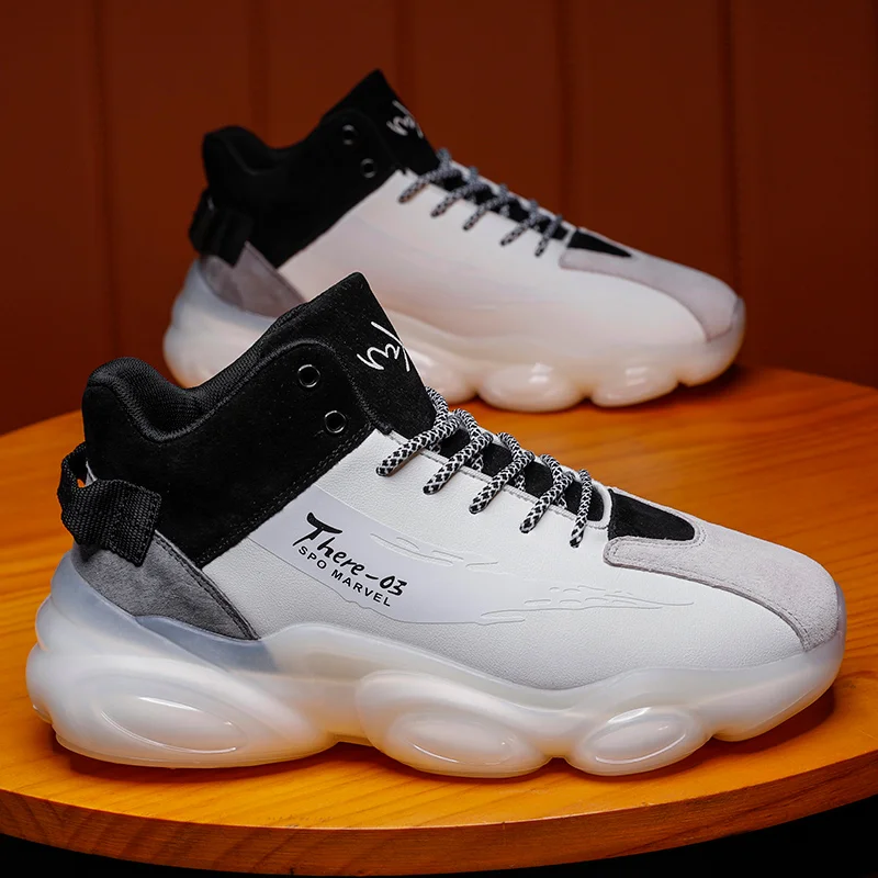 Shoes For Men White Color Fashion Casual High Top Mens Winter Sneakers Runing Tennis Basketball Sport Shoe Zapatos Homme 2021
Shoes For Men White Color Fashion Casual High Top Mens Winter Sneakers Runing Tennis Basketball Sport Shoe Zapatos Homme 2021