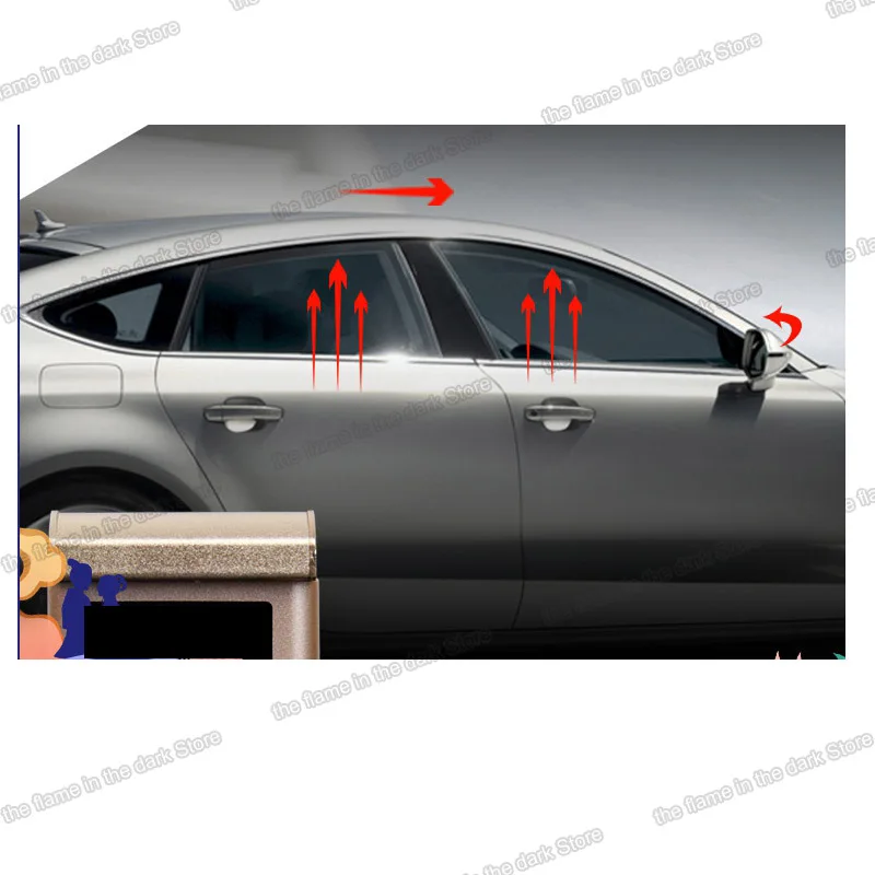 Автомобильный Стайлинг Lsrtw2017 автомобильный стеклоподъемник на крышу для Audi A4 A5 A6