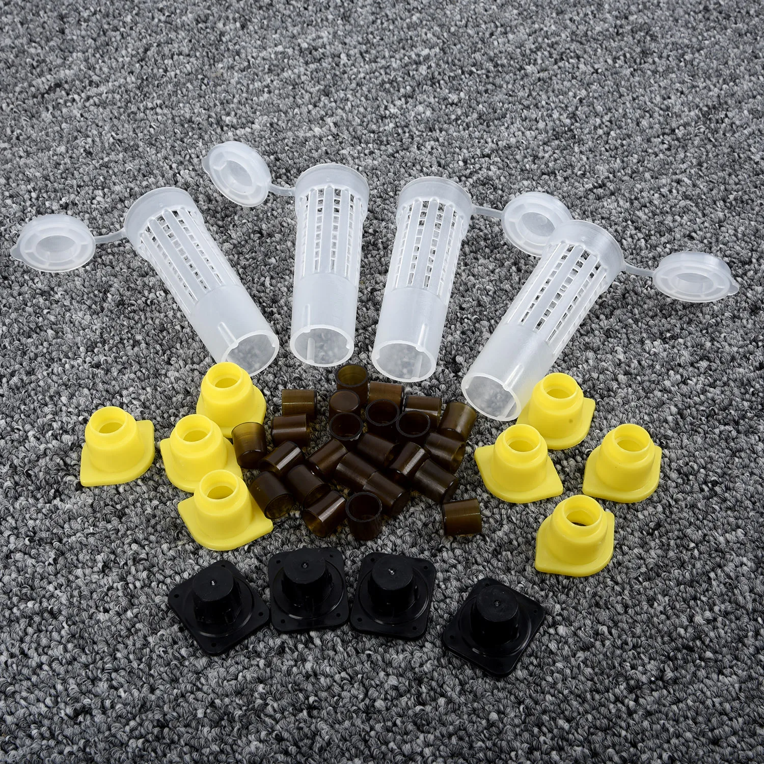 1 Set Bees Tools Cages Beekeeping Rearing CupKit Queen Bee Hair Roller Cages Cell Cups &Cell Fixtures Beekeepers Equipment
1 Set Bees Tools Cages Beekeeping Rearing CupKit Queen Bee Hair Roller Cages Cell Cups &Cell Fixtures Beekeepers Equipment