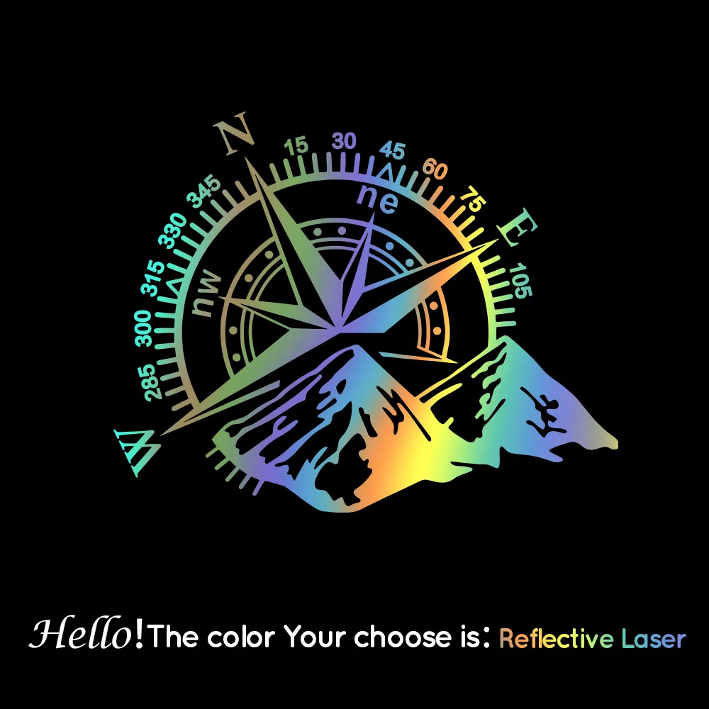Personality Car Sticker Mountain Compass Car-styling KK Vinly Decals for Auto Window Motorcycle Decor Cover Scratch 
Personality Car Sticker Mountain Compass Car-styling KK Vinly Decals for Auto Window Motorcycle Decor Cover Scratch