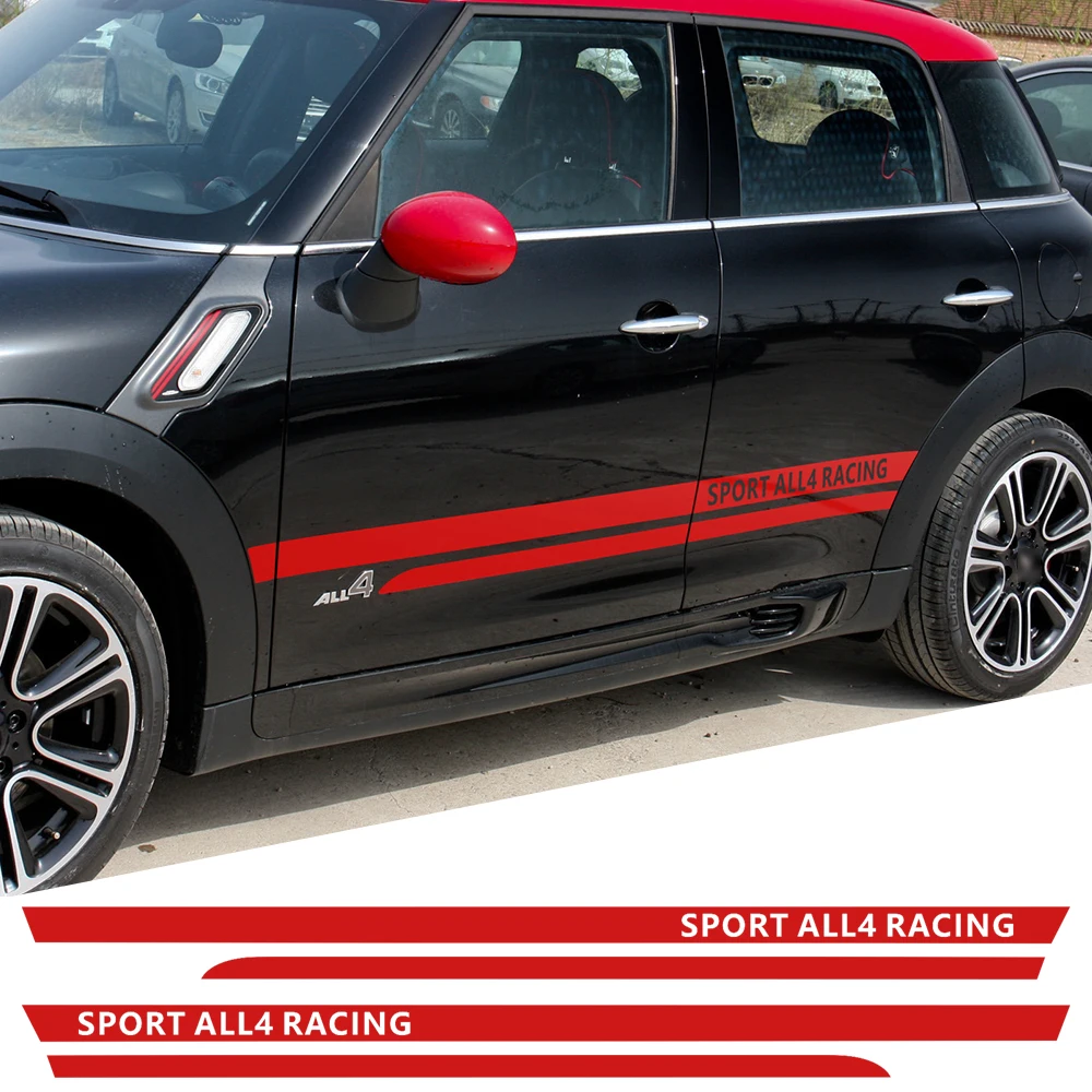 Наклейки с боковой юбкой на корпус автомобиля, стикеры для гонок, спорта, all4, графическая Виниловая наклейка для мини Купера, отечественного...
Наклейки с боковой юбкой на корпус автомобиля, стикеры для гонок, спорта, all4, графическая Виниловая наклейка для мини Купера, отечественного...