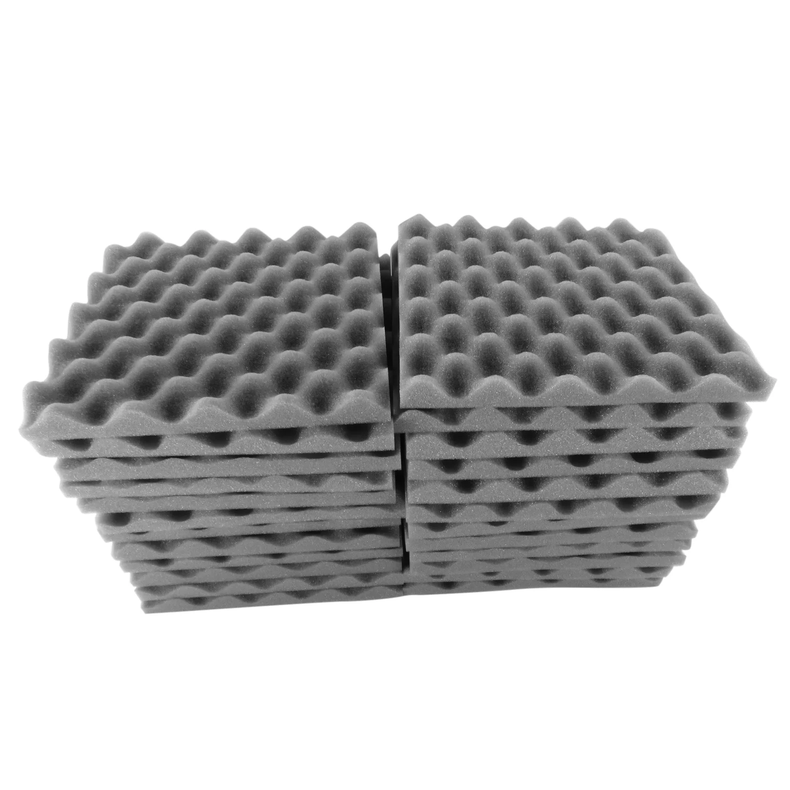 Muslady 24PCS 30 * 30 * 3cm Acoustic Foam Panels Egg Foam Pad Sound Isolation Foam for Home Studio Theater KTV
Muslady 24PCS 30 * 30 * 3cm Acoustic Foam Panels Egg Foam Pad Sound Isolation Foam for Home Studio Theater KTV