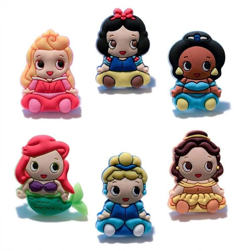 1pcs Cute Princess shoe charms shoe accessories for wristbands croc jibz best gift for shoe decoration Kids gift
1pcs Cute Princess shoe charms shoe accessories for wristbands croc jibz best gift for shoe decoration Kids gift