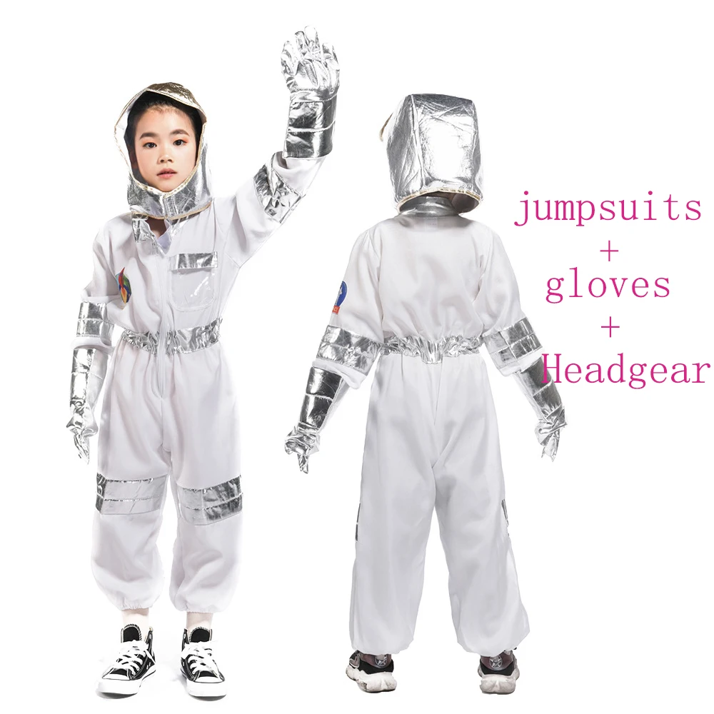 Kids Halloween Costumes Space Astronaut Cosplay Childrens Role-playing Carnival Party Clothing Fancy Space Suits for Boys Girls
Kids Halloween Costumes Space Astronaut Cosplay Childrens Role-playing Carnival Party Clothing Fancy Space Suits for Boys Girls