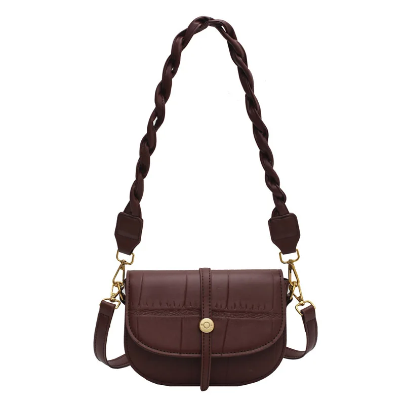Ladies bag tide 2021 new fashion all-match solid color saddle bag multifunctional single shoulder messenger bag female bag
Ladies bag tide 2021 new fashion all-match solid color saddle bag multifunctional single shoulder messenger bag female bag