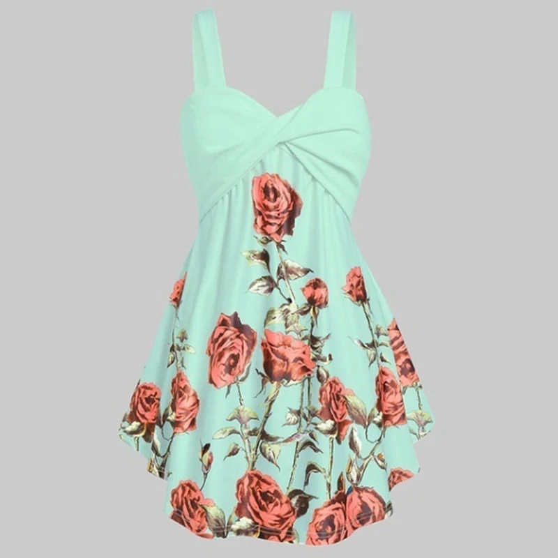 Floral Printing Mini Women Dress Summer Deep V Neck Sexy Dresses High Waist Sleeveless Backless Off Shoulder Dress
Floral Printing Mini Women Dress Summer Deep V Neck Sexy Dresses High Waist Sleeveless Backless Off Shoulder Dress