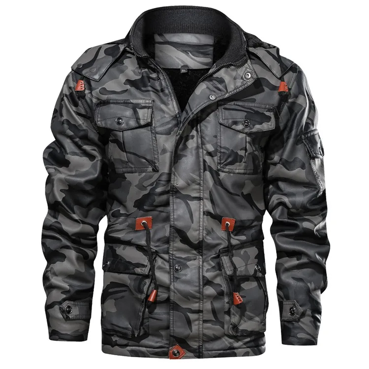 Men's Leather Jackets Winter Fleece Thick Mens Hooded PU Coats Male Fashion Motorcycle Outwear Brand Clothing J6T724
Men's Leather Jackets Winter Fleece Thick Mens Hooded PU Coats Male Fashion Motorcycle Outwear Brand Clothing J6T724