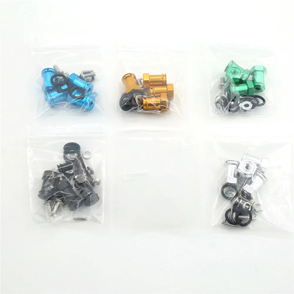 4pcs/set Aluminum Alloy Hexagonal Coupling (+15MM) Hex Adapter Coupler for 1/16 Mini E-REVO/ Mini slash/ Mini Rally /Mini Summit
4pcs/set Aluminum Alloy Hexagonal Coupling (+15MM) Hex Adapter Coupler for 1/16 Mini E-REVO/ Mini slash/ Mini Rally /Mini Summit