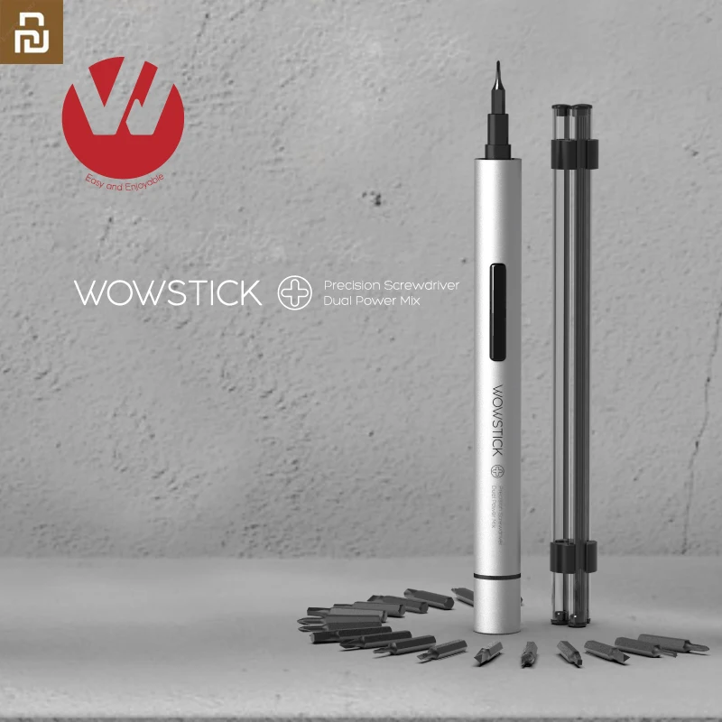 Шуруповерт Wowstick 1P Plus + /TRY 19 в 1 алюминиевый для ремонта телефонов умного дома