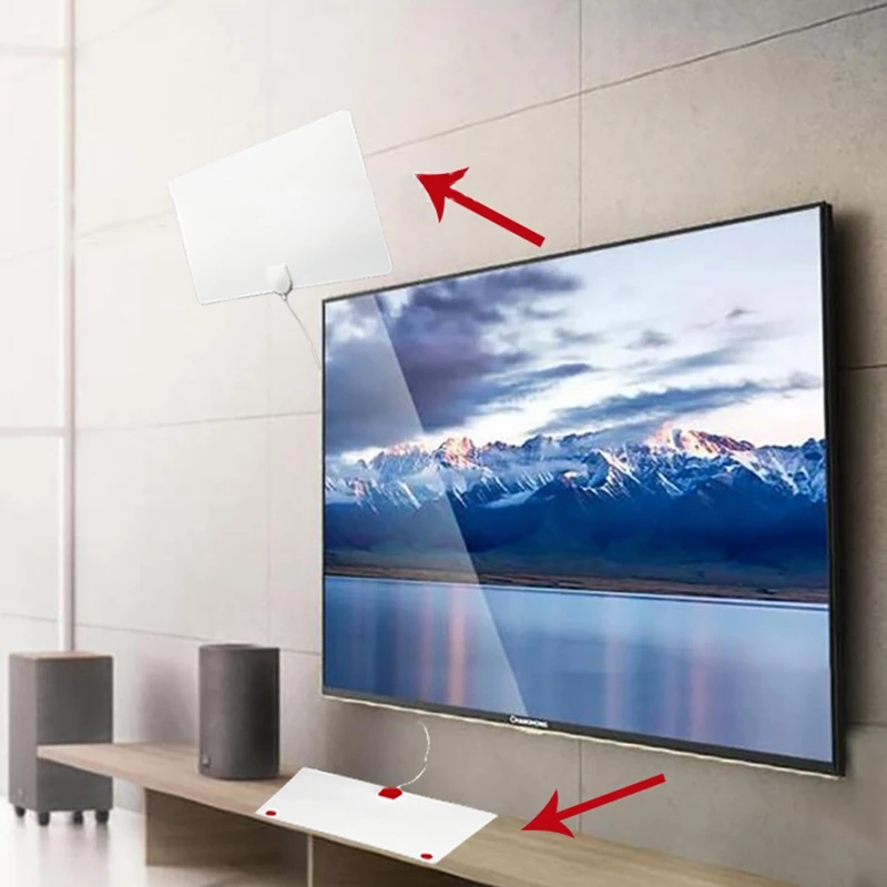 TV Antenna Indoor Digital Hd Tv Antenna Supports 4K 1080P Hd with Signal Amplifier Supports All Tvs
TV Antenna Indoor Digital Hd Tv Antenna Supports 4K 1080P Hd with Signal Amplifier Supports All Tvs