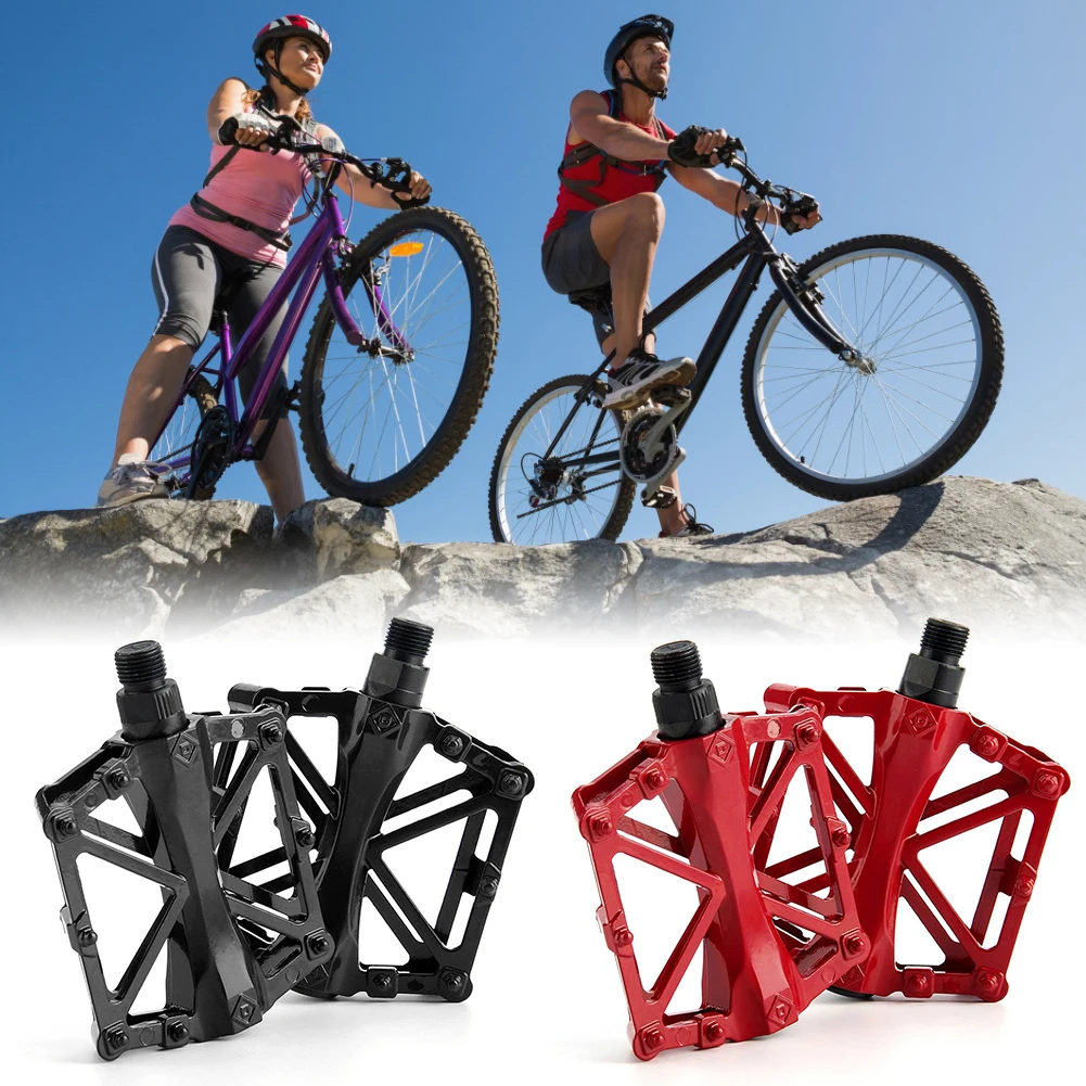 Mountain Bike Bicycle Pedal Non-Slip Lightweight Aluminum Alloy Anti-slip Bicycle Cycling Platform Cycle Pedals For BMX 9/16
Mountain Bike Bicycle Pedal Non-Slip Lightweight Aluminum Alloy Anti-slip Bicycle Cycling Platform Cycle Pedals For BMX 9/16
