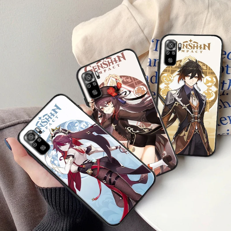 Genshin Impact Game Black TPU Silicone Soft Phone Case For Xiaomi Redmi 9 9i 9AT 9T 9A 9C Note 10 10T 5G 10S 11 11 Pro Cover
Genshin Impact Game Black TPU Silicone Soft Phone Case For Xiaomi Redmi 9 9i 9AT 9T 9A 9C Note 10 10T 5G 10S 11 11 Pro Cover