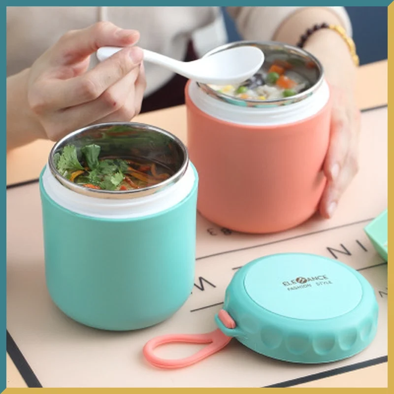 430ml Stainless Steel Inner Food Insulation Tank Sealed Soup Cup Oatmeal Cup Lunch Box Insulation Container
430ml Stainless Steel Inner Food Insulation Tank Sealed Soup Cup Oatmeal Cup Lunch Box Insulation Container