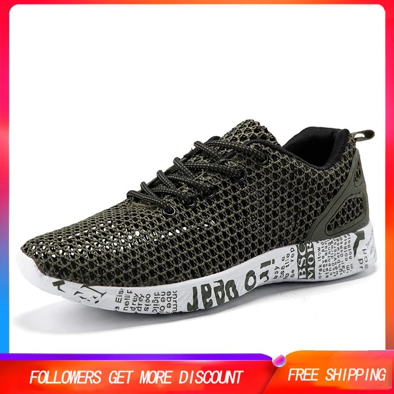 Men Shoes Fashion Breathable Mesh Rubber Sole Lace Up Casual Shoes Soft Travel Walking Shoes Beach Shoes Footwear Zapatos Hombre
Men Shoes Fashion Breathable Mesh Rubber Sole Lace Up Casual Shoes Soft Travel Walking Shoes Beach Shoes Footwear Zapatos Hombre