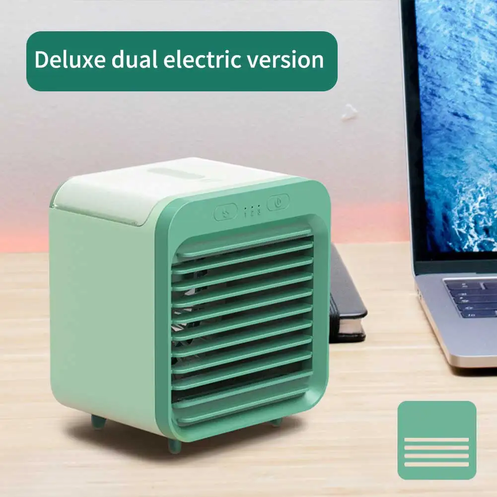 Многофункциональный мини-увлажнитель воздуха с водяным охлаждением, 3 скорости, USB-зарядка 
Многофункциональный мини-увлажнитель воздуха с водяным охлаждением, 3 скорости, USB-зарядка