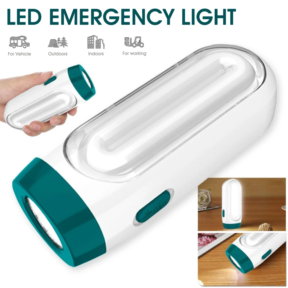 Portable Emergency LED Flashlight Rechargeable 2 Modes Power Failure Flashlight Handheld Camping Lights for Emgergencies
Portable Emergency LED Flashlight Rechargeable 2 Modes Power Failure Flashlight Handheld Camping Lights for Emgergencies