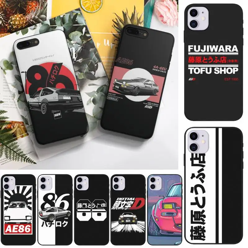 D AE86 JDM Silicone Phone Case Fundas Shell Cover For Iphone 6 6s 7 8 Plus Xr X Xs 11 12 13 Mini Pro Max
D AE86 JDM Silicone Phone Case Fundas Shell Cover For Iphone 6 6s 7 8 Plus Xr X Xs 11 12 13 Mini Pro Max