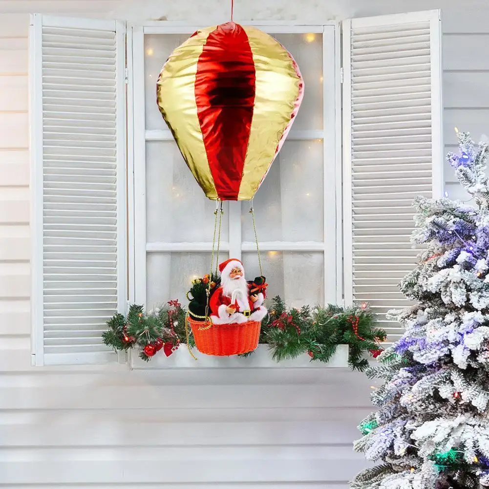 

2022 рождественские украшения, воздушный шар Санта-Клаус, украшение для окон дома, торгового центра, отеля X8t9