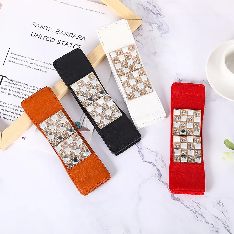 Ремень женский черный, украшенный эластичным широким поясом, в Корейском стиле, роскошный брендовый дизайнерский
Ремень женский черный, украшенный эластичным широким поясом, в Корейском стиле, роскошный брендовый дизайнерский