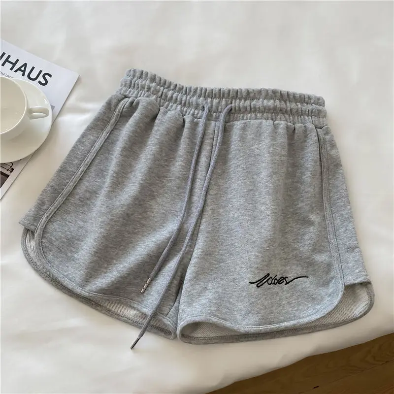 Grey sports pants women's summer loose wide legs show thin wear running thin high waist casual students' versatile shorts
Grey sports pants women's summer loose wide legs show thin wear running thin high waist casual students' versatile shorts