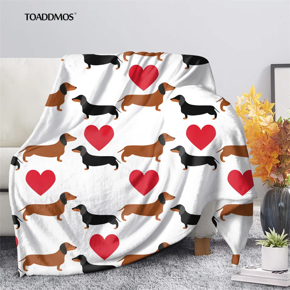 TOADDMOS Cute Animal Dachshund Dog Pattern Throw Blanket Warm Quilt Blanket Dreamlike Gift Winter Bed Sheet Knee Blanket Fleece
TOADDMOS Cute Animal Dachshund Dog Pattern Throw Blanket Warm Quilt Blanket Dreamlike Gift Winter Bed Sheet Knee Blanket Fleece