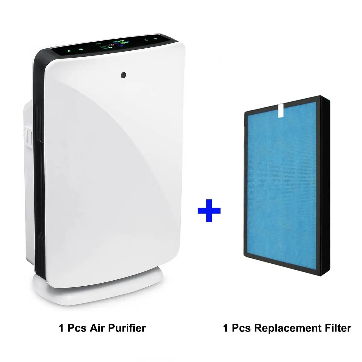 

AUGIENB Air Purifier with True HEPA Filter Home Office Odor Allergies Remover for Smoke Dust VOCs Pollen Pet Dander PM2.5